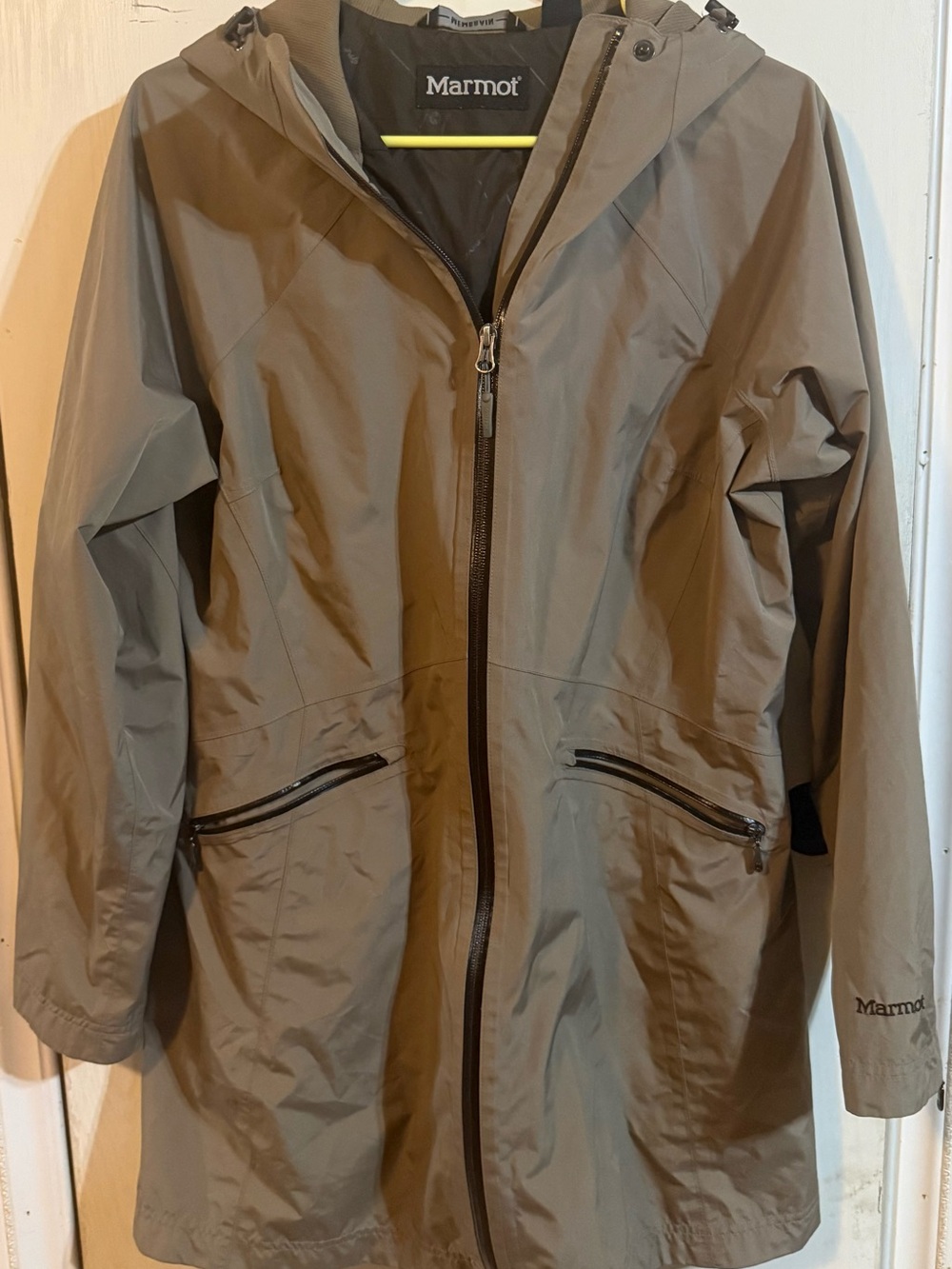 Marmot Hooded Lightweight Olive Jacket